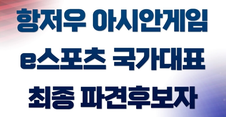 e스포츠-국가대표