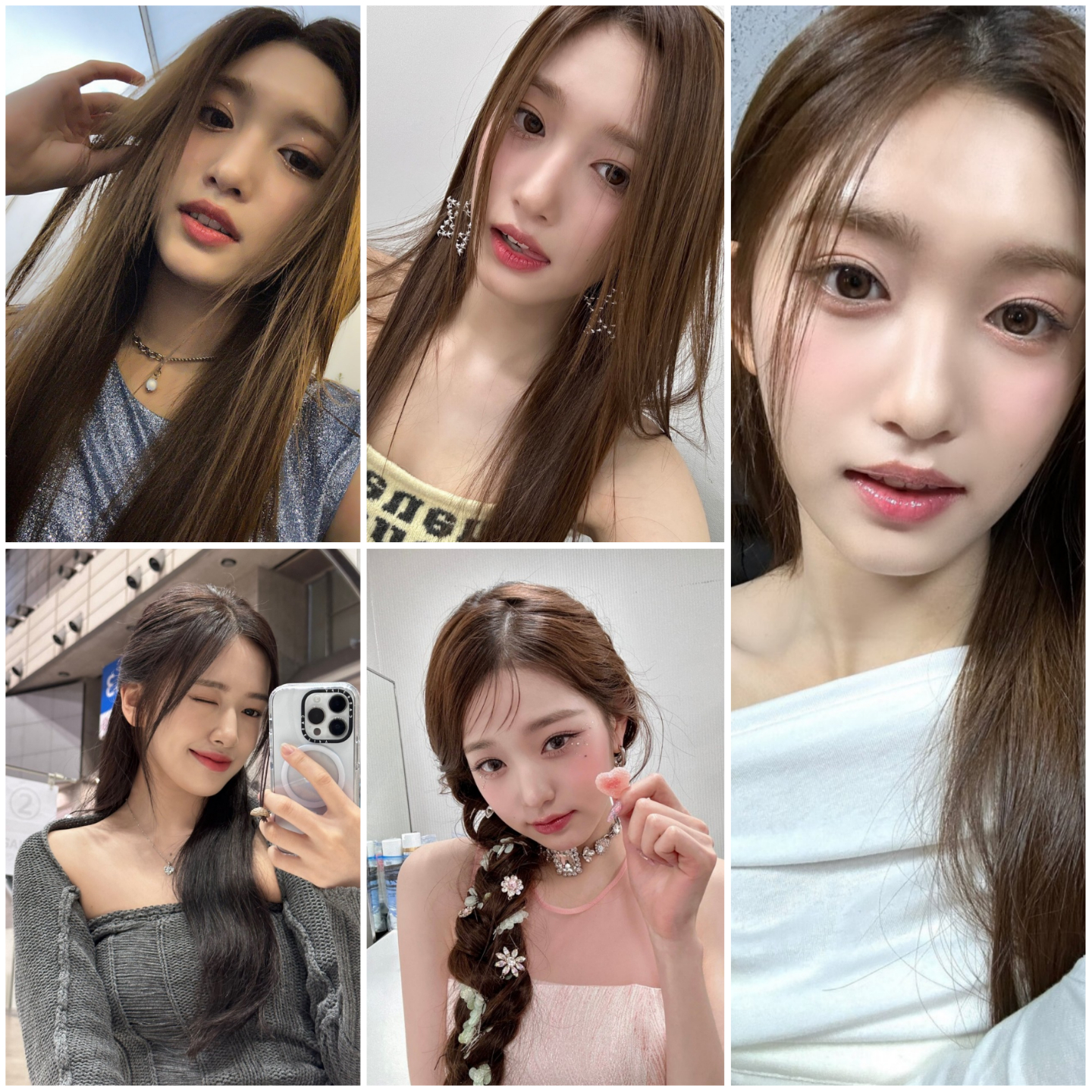  아이브 이서 SNS 트위터 셀카 사진들 모음