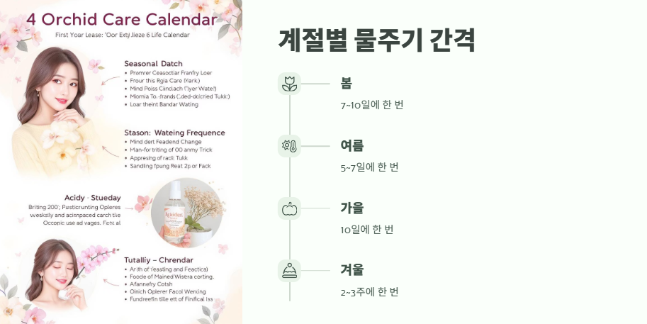 호접란 물주는 방법 3
