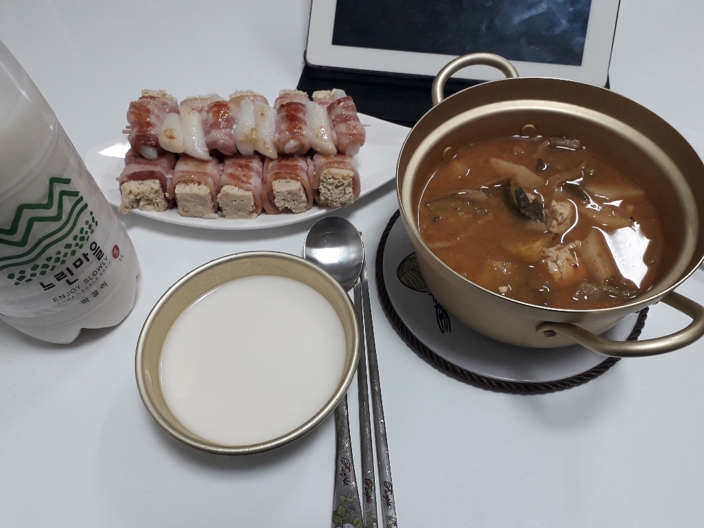 하루 한 잔 막걸리