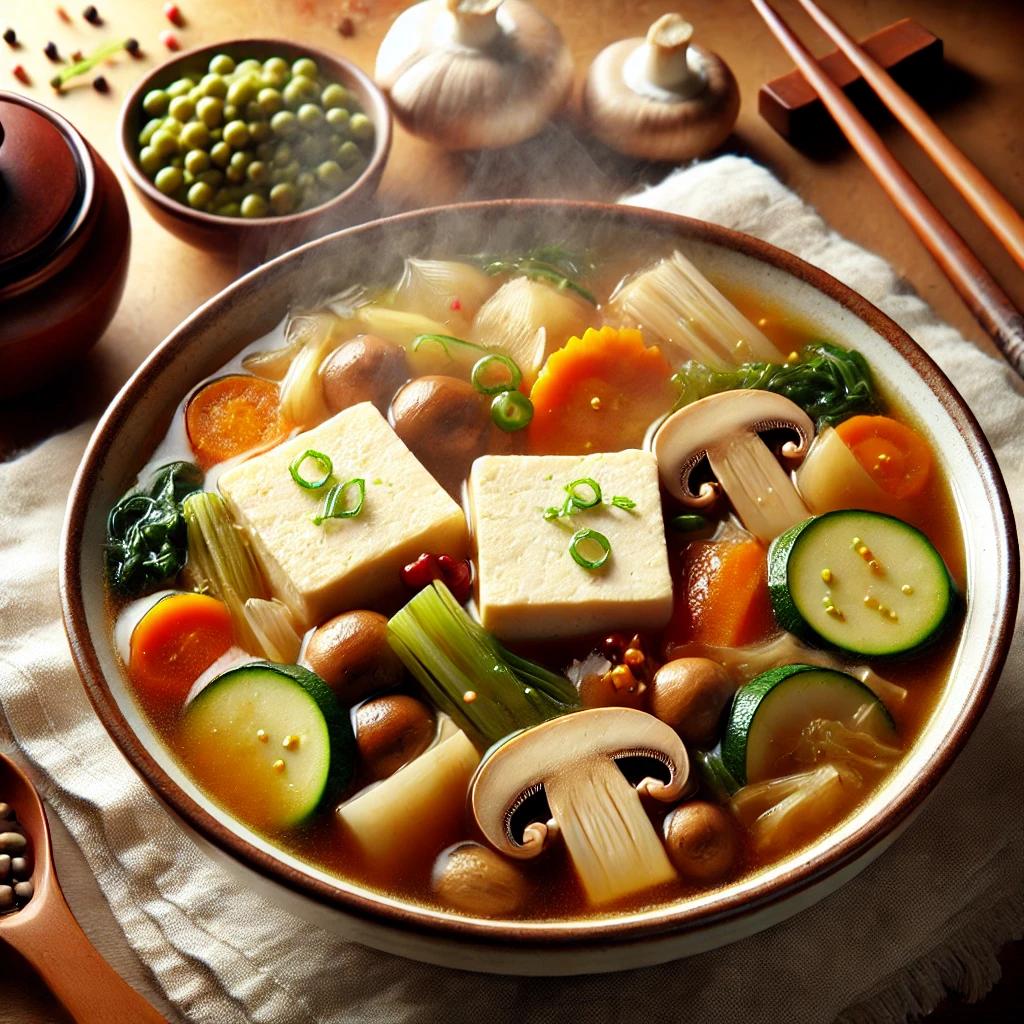 두부된장찌개 구수함 끝판왕 저속노화식단