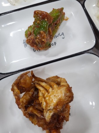 하동한상 참게가리장 재첩회무침 능시배다구