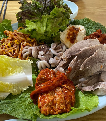 굴보쌈 달인