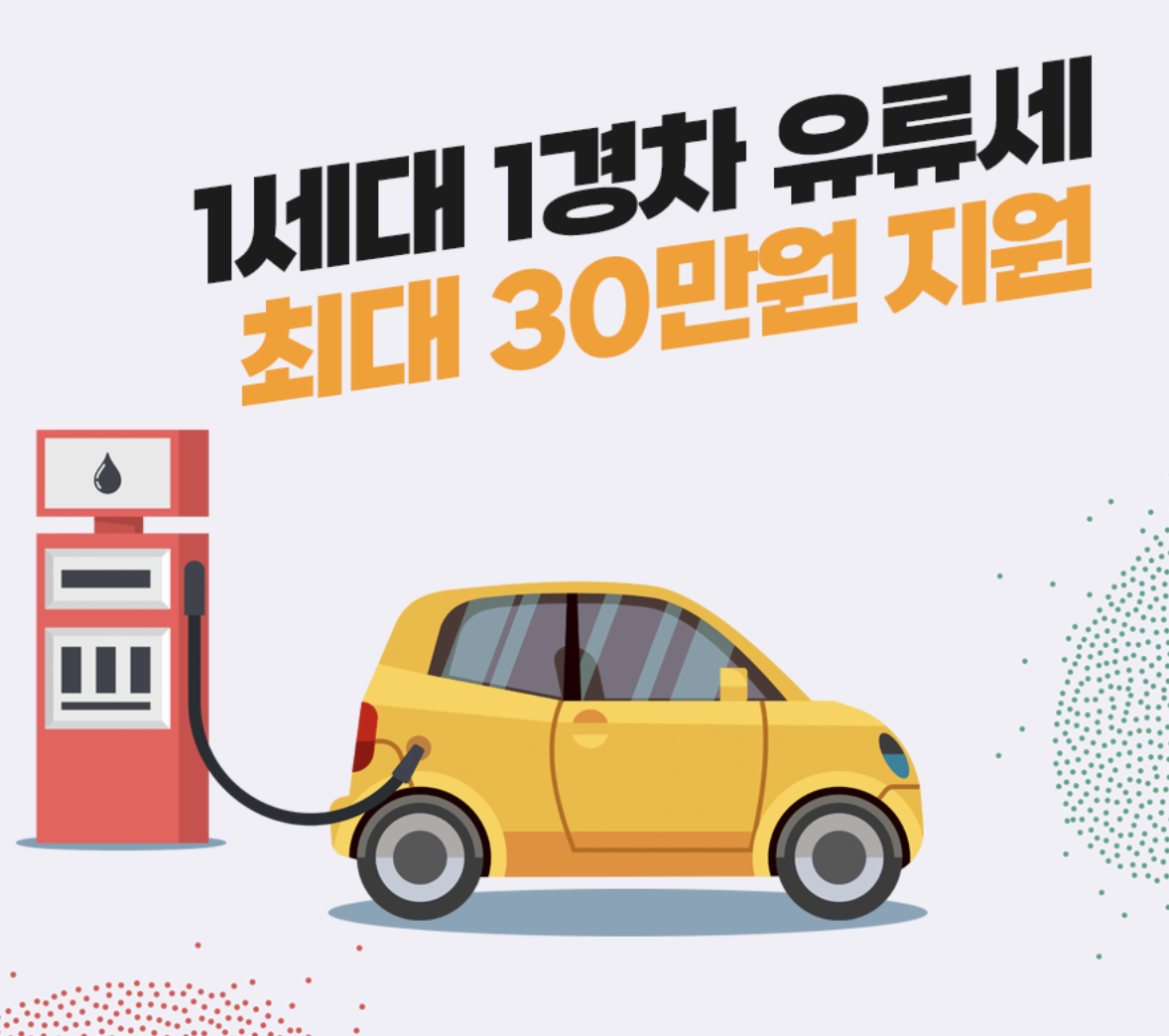  경차 유류세 30만원 환급! 카드사별 혜택 알아보기!!