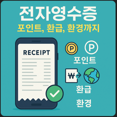 전자영수증 활용법