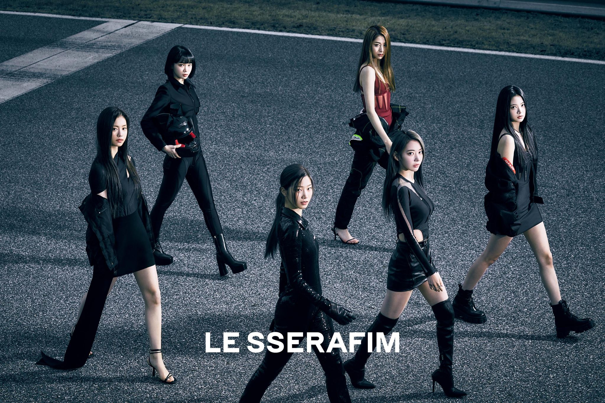  르세라핌 CONCEPT PHOTO Vol.1 BLACK PETROL
