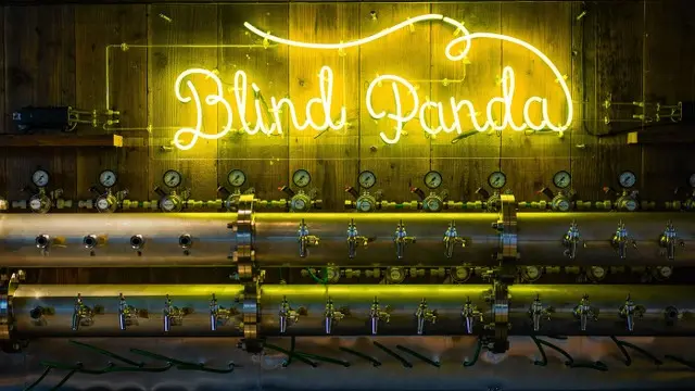 대만 중화주점 Blind Panda 센다이 내부