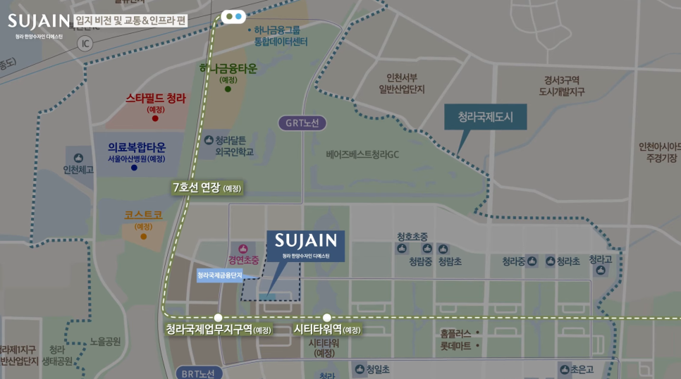정보, 시세 파악, 교통 호재 분석 청라 한양 수자인 디에스틴 분양 4
