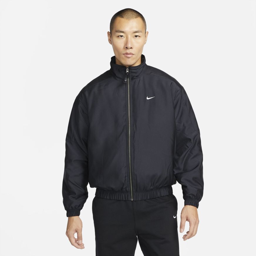 NikeLab NRG solo swoosh satin bomber 