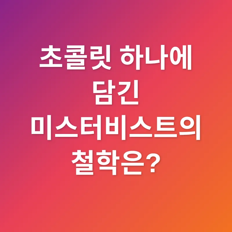 미스터비스트 초콜릿_1