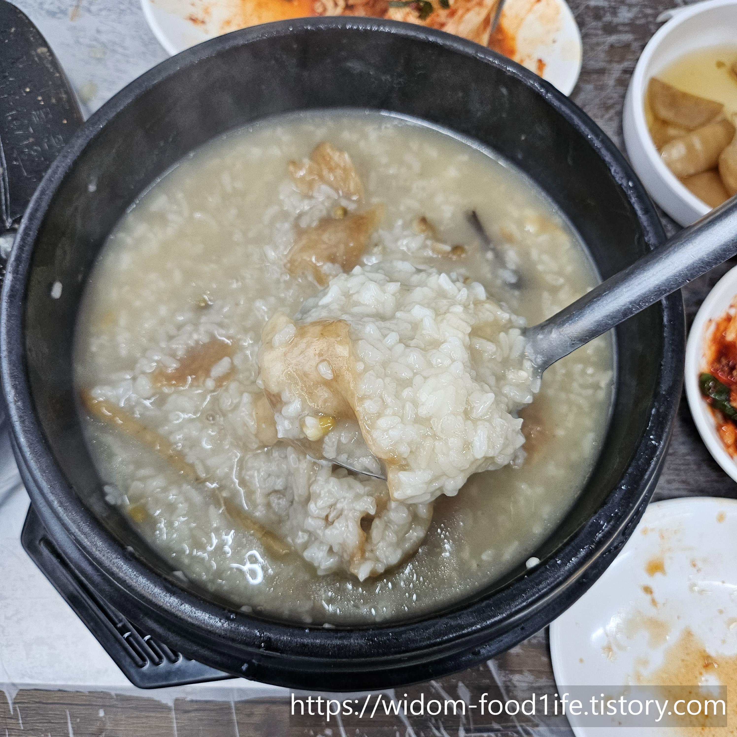 내포오리누룽지백숙 이미지