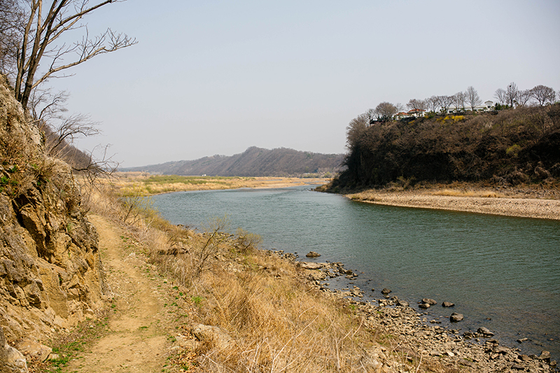 한탄강 유네스코 세계지질공원&#44; 임진강 주상절리.