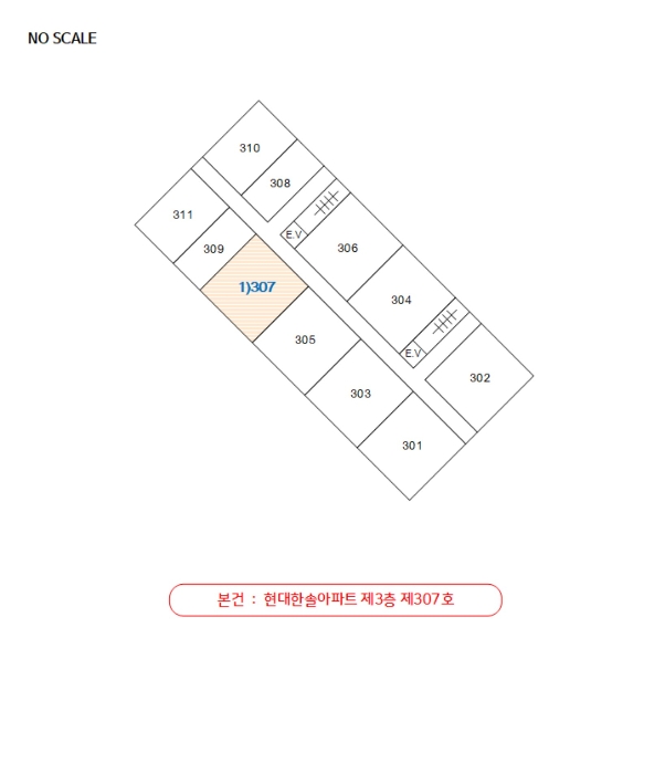 군산지원2022타경3156 호 별 배 치 도