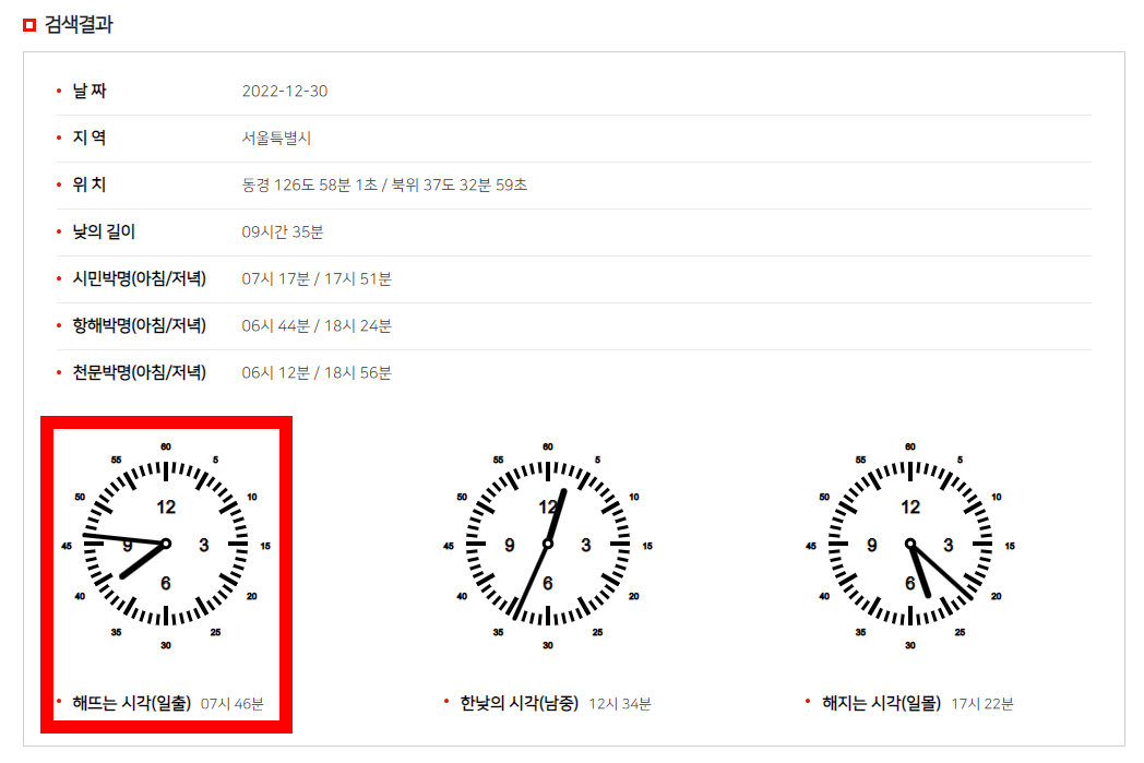 한국천문연구원 홈페이지