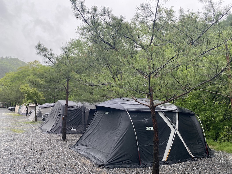 카즈미x5 텐트 풍경3
