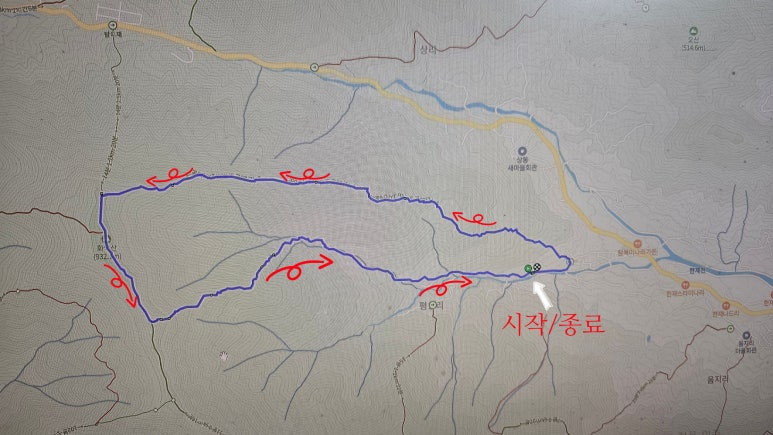 화악산 이미지