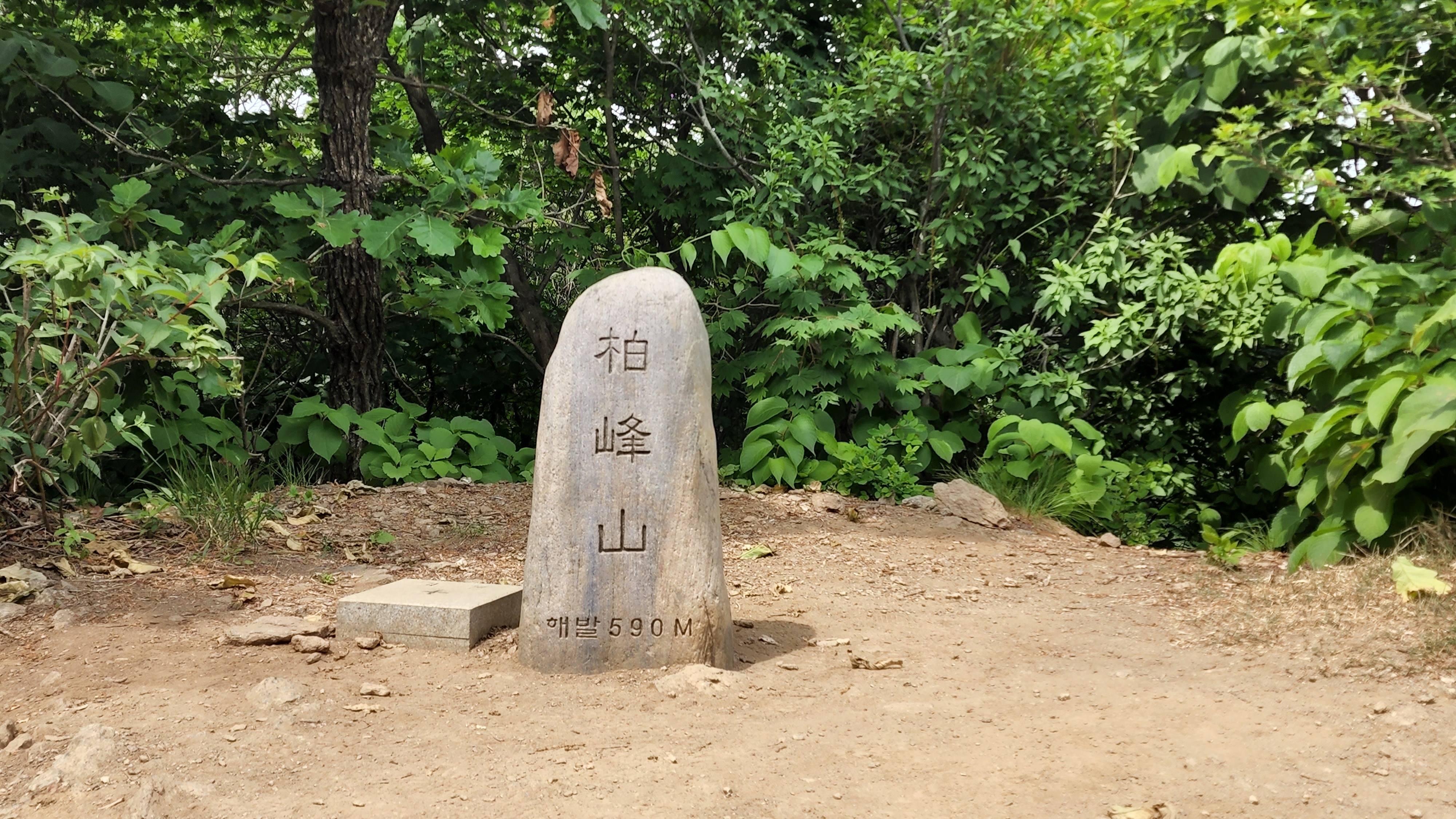 백봉산 태극기 이미지