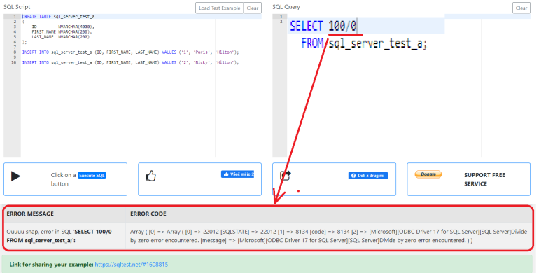 mssql MySQL,Oracle,MSSQL 쿼리만 테스트 할 3