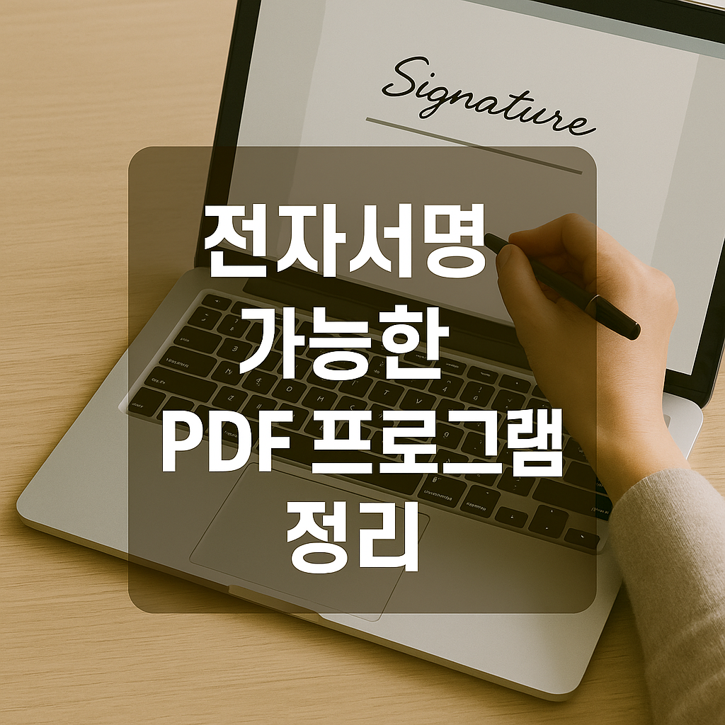 전자서명 가능한 PDF