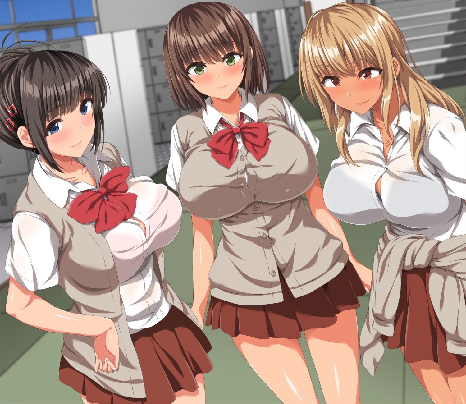  나의~ 1 ~ 2편 (僕のデカちんがきっかけでイケイケ巨乳女子達とまさかの肉体関係にっ!! - きゃろっと) 다운로드