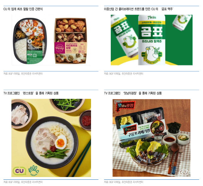  BGF리테일 두 애널리스트 포인트 비교하기