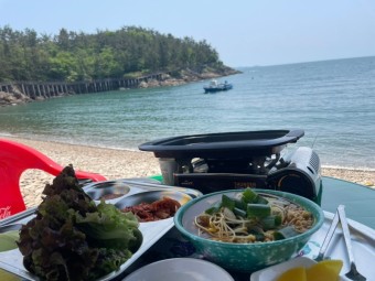 바지락 라면