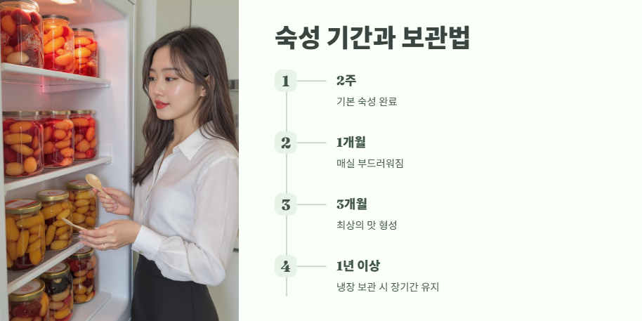 매실장아찌 담그는법 꿀팁 8
