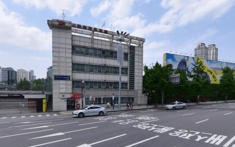 서울역 우체국앞 전경