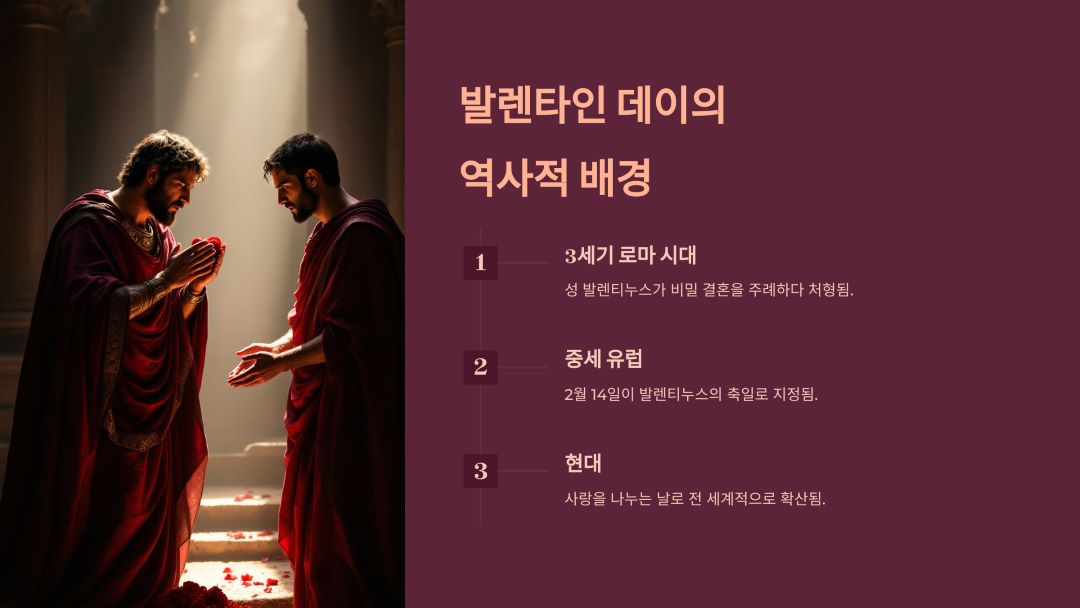 밸런타인데이의 역사적 배경