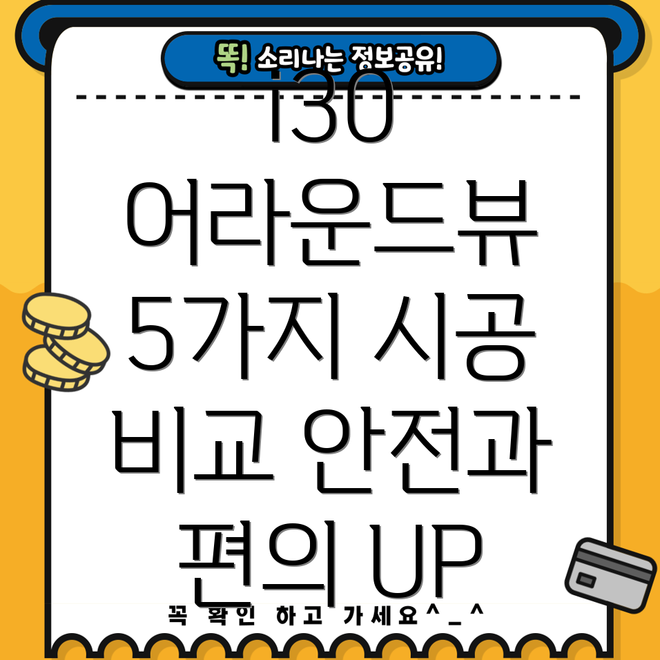 i30어라운드뷰시공안전과편의를위한선택5가지시공비교분석