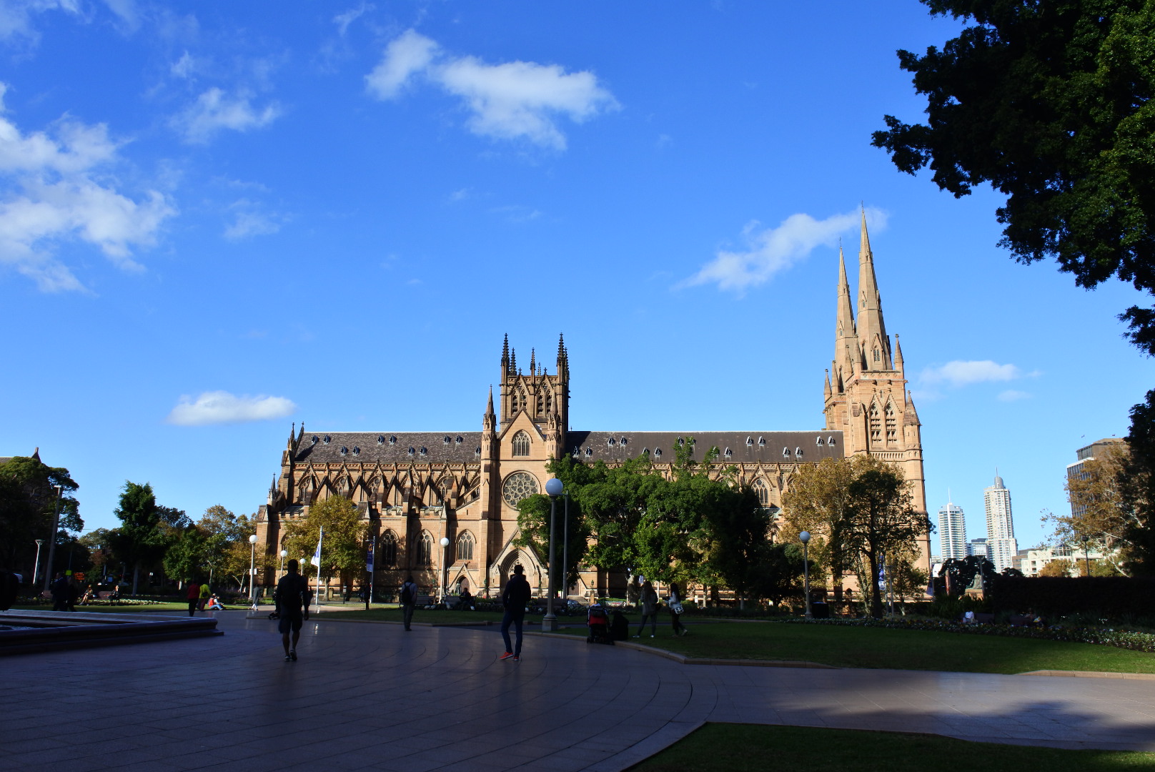 호주 시드니 세인트 메리 성당