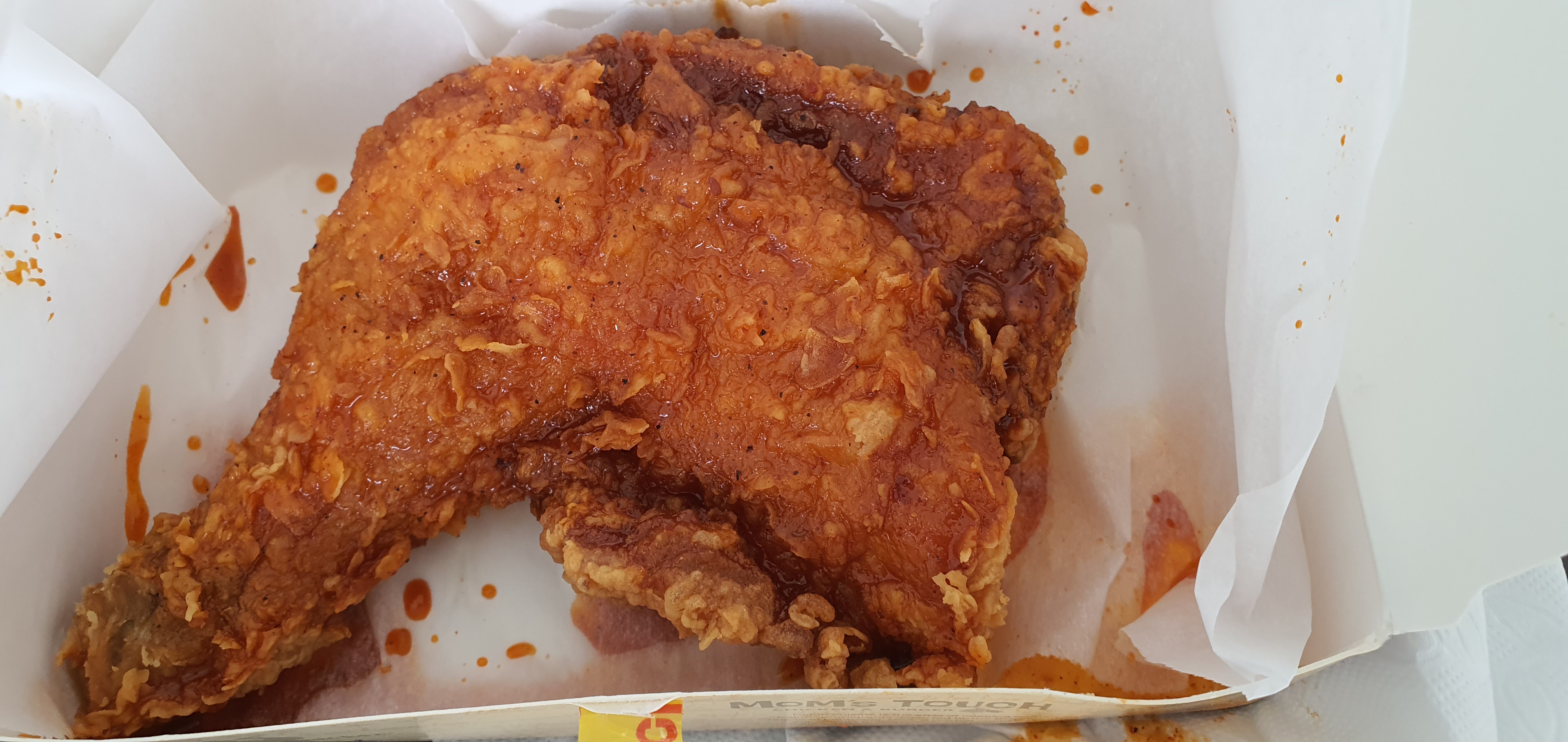  자가격리자만 아는 고민 :  뭘 먹을까? 1탄 - 맘스터치 싱글내슈빌콤보