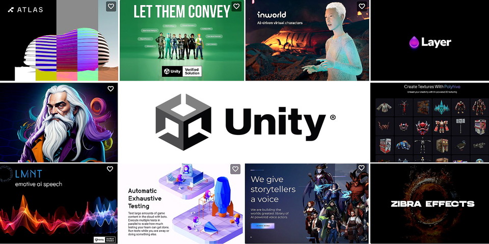 Unity 소프트웨어: 게임 분야의 선구적인 AI