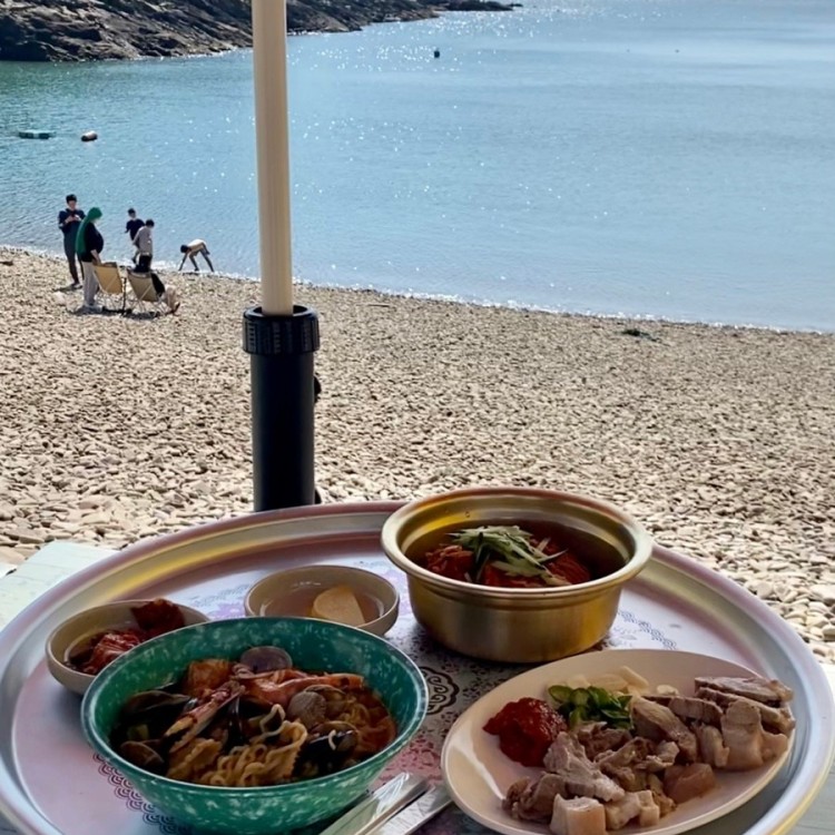 바지락 라면