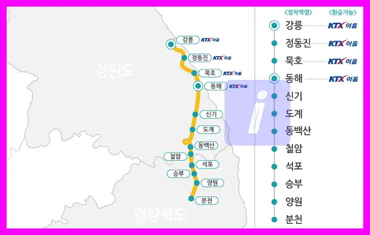 동해산타열차 예매, 가격, 특징, 오션뷰 좌석 총정리