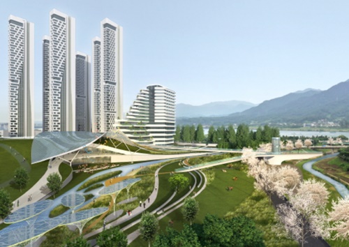  하남 H2프로젝트 우선협상대상자 롯데건설 선정