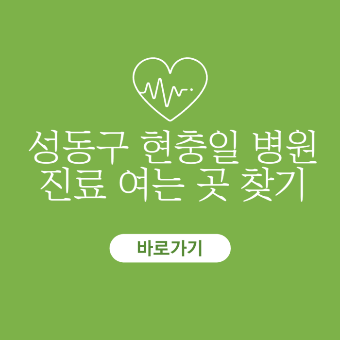 성동구-현충일-병원-진료-여는-곳-찾기