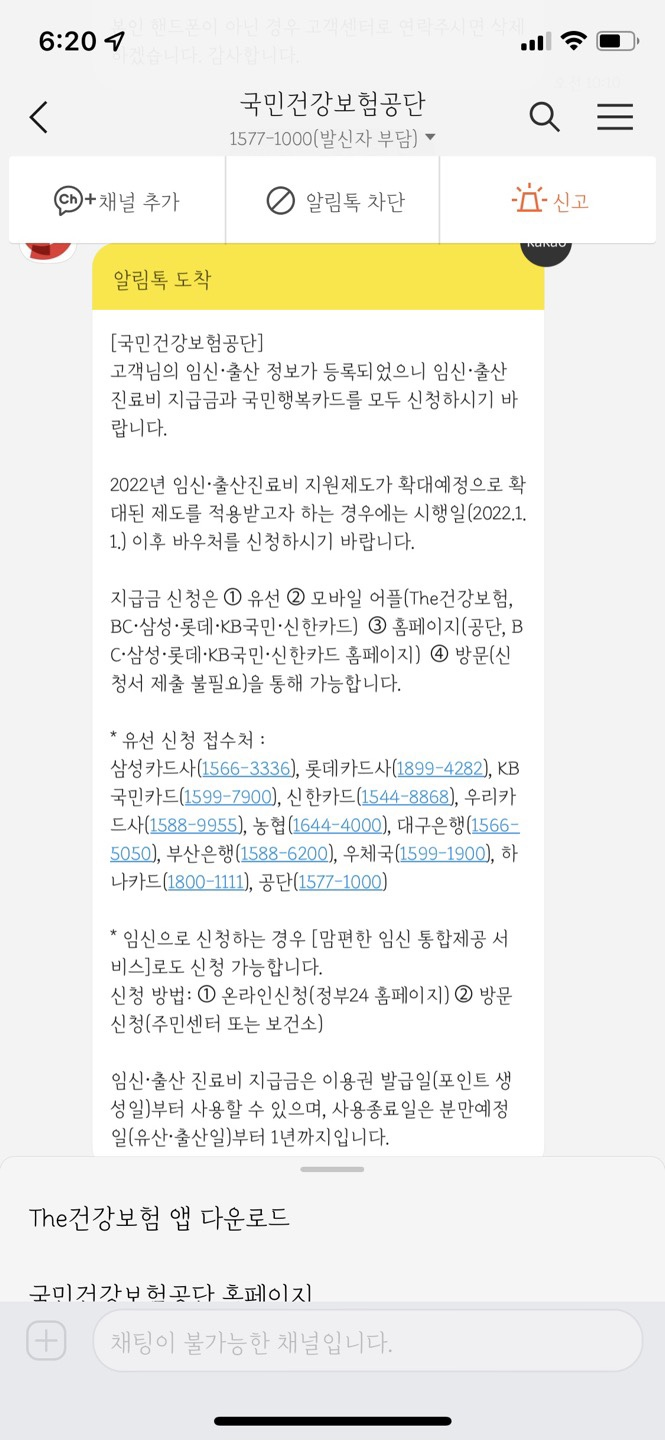 국가 지원금 카드 [임신일기] 2022 임신출산지원금 2
