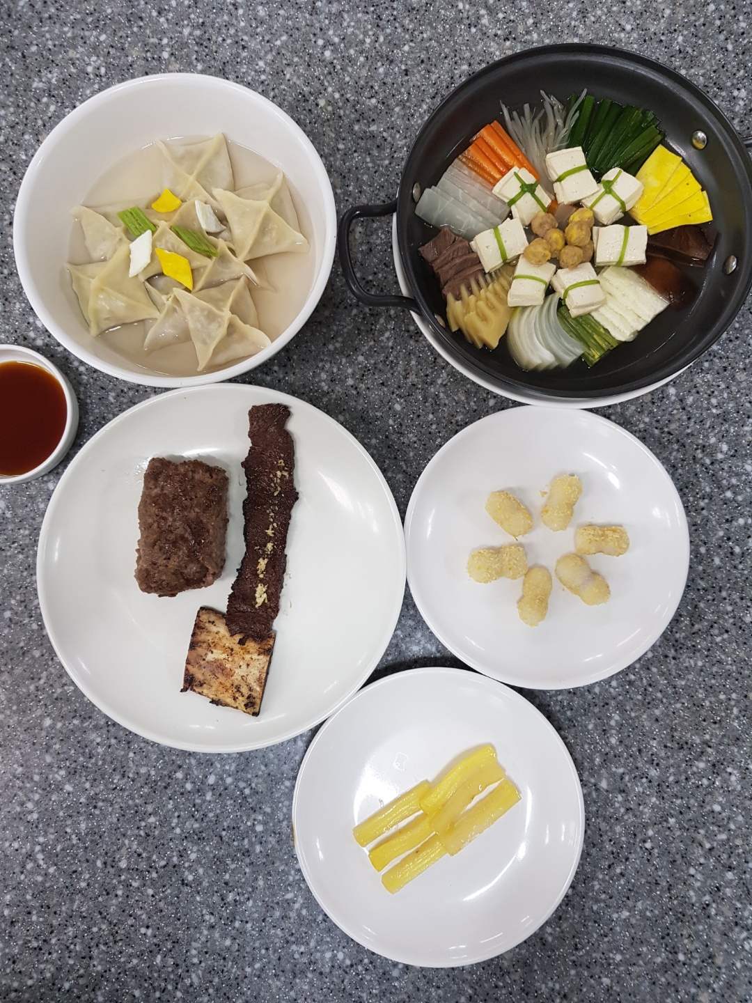  조리기능장 중앙요리학원 실기메뉴
