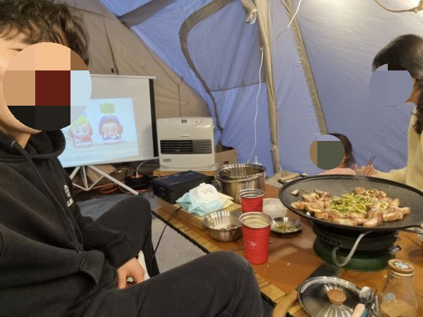 캠핑 음식