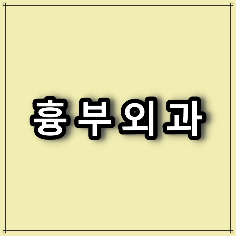 목포시 흉부외과 진료 병원과 의원