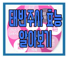 태반주사에 관한 글 보러 가기 링크 사진