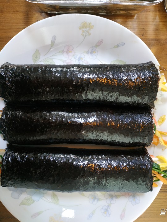 김밥 세줄