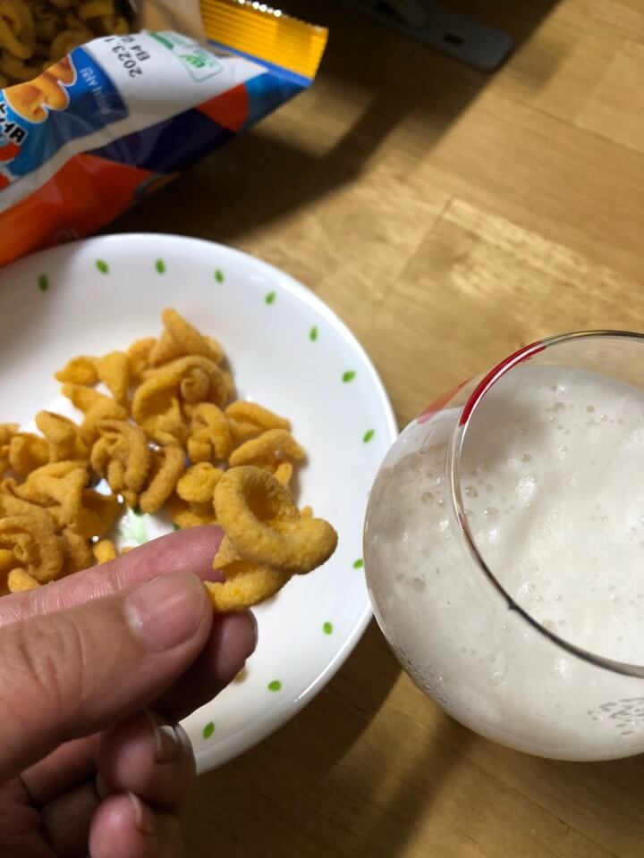  회오리킹 편의점 신상 과자 맥주 안주 바사삭
