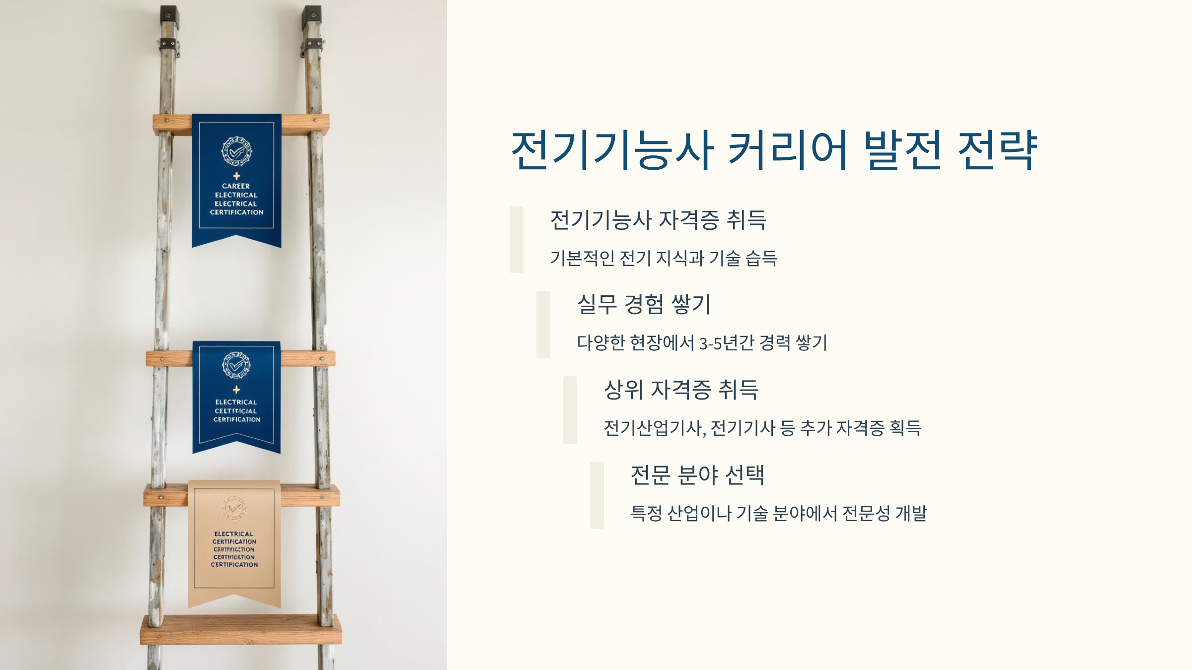 ⚡ 전기기능사 연봉과 취업 전망