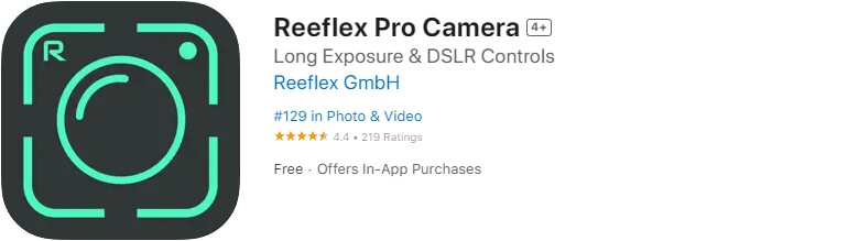 Reeflex Pro Camera