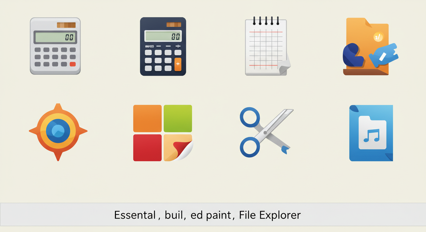 알아두면 유용한 윈도우 기본 앱 활용법: 숨은 보석 찾기!