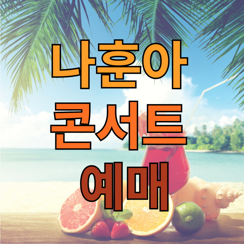 나훈아 콘서트 예매