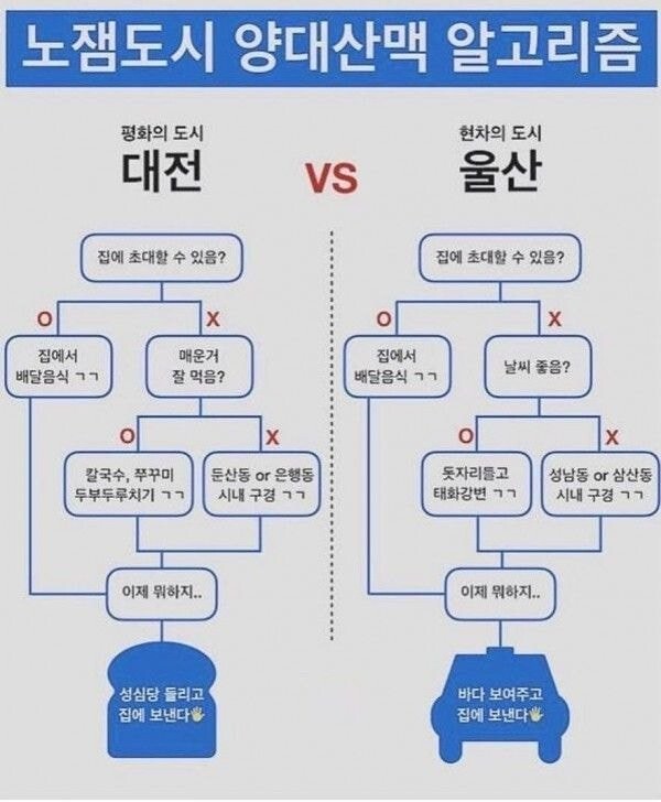 노잼-도시의-대명사-대전과-울산-알고리즘-사진