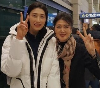 김연경과 유애자